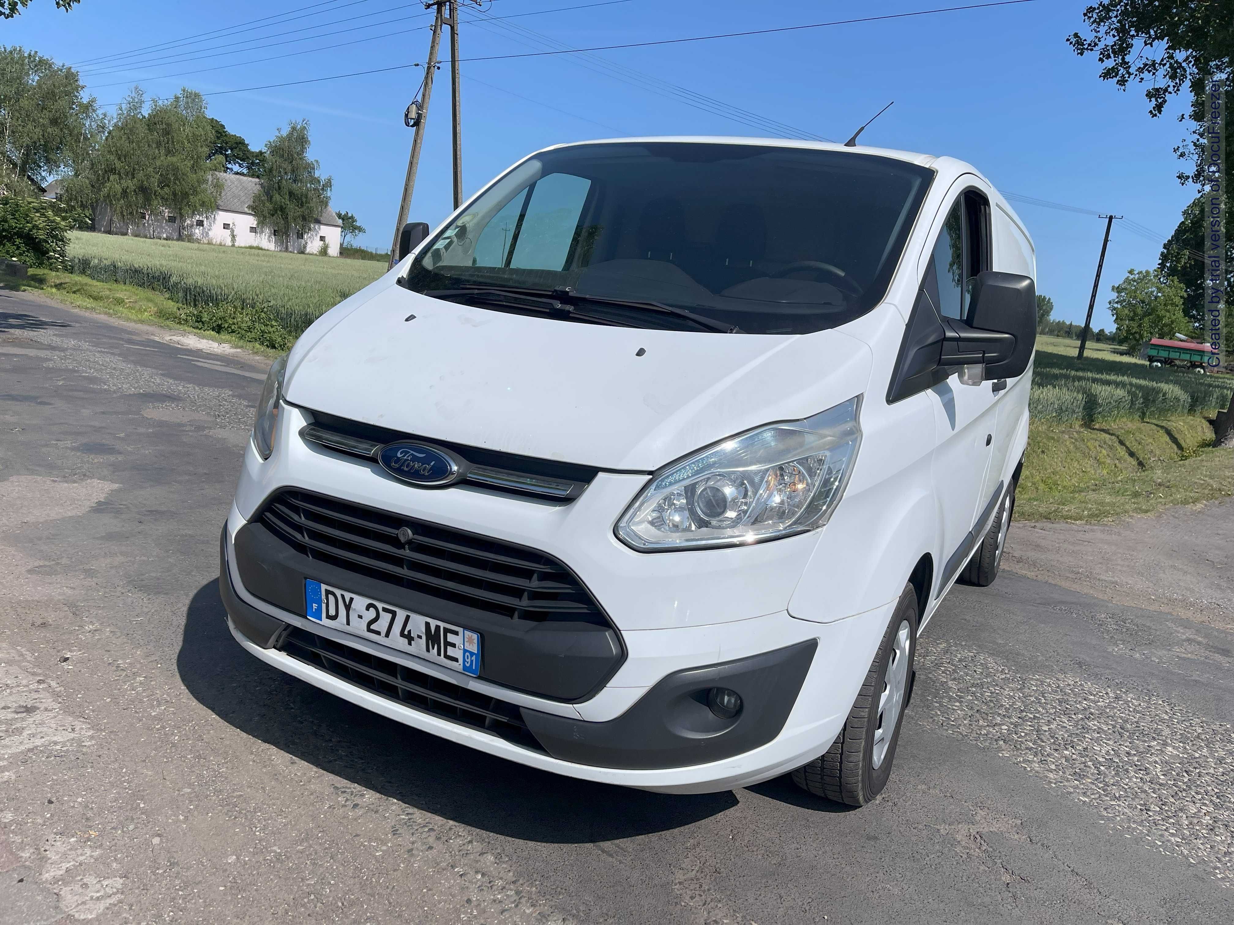 Ford Transit Custom 2016 ROK*2.2 TDCI Klima 6 biegów Tempomat Ładny