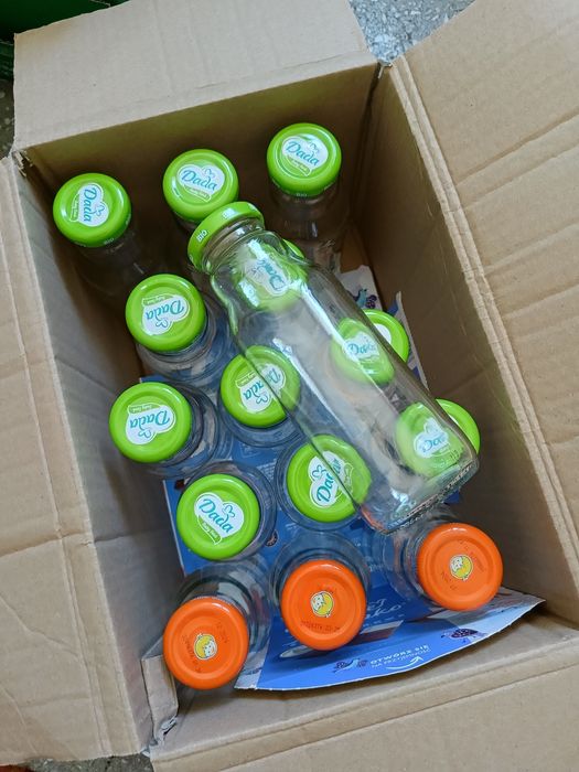15 szt butelek po bobofrutach o poj. 300 ml soki przeciery przetwory
