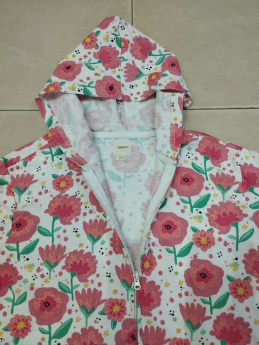 Casaco Flores Sfera - 13/14 anos