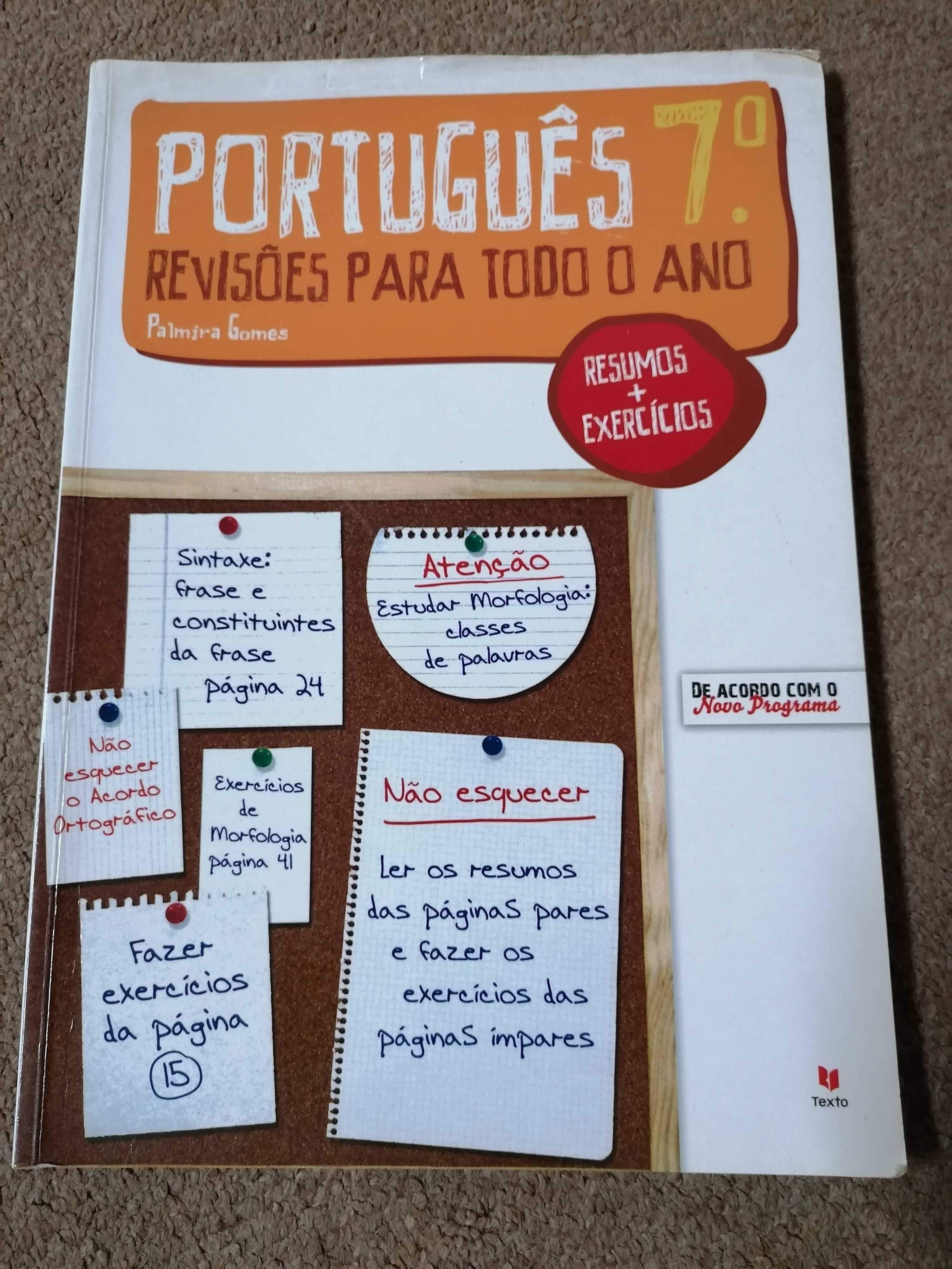 Material de apoio ao estudo - Língua Portuguesa - 7º, 8º e 9º anos