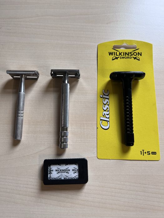 Maszynki do golenia na żyletki