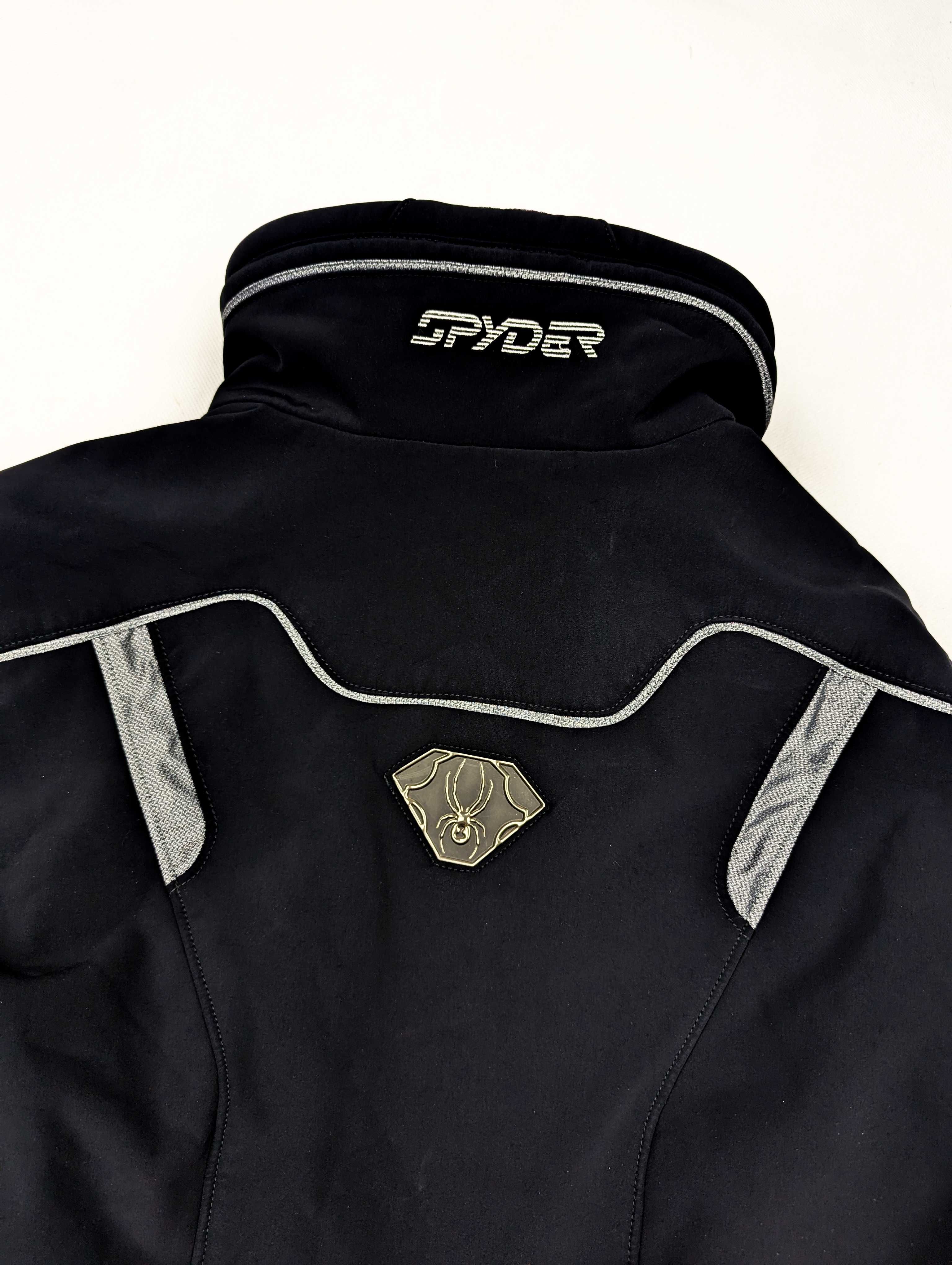 Spyder czarna kurtka narciarska snowboardowa M
