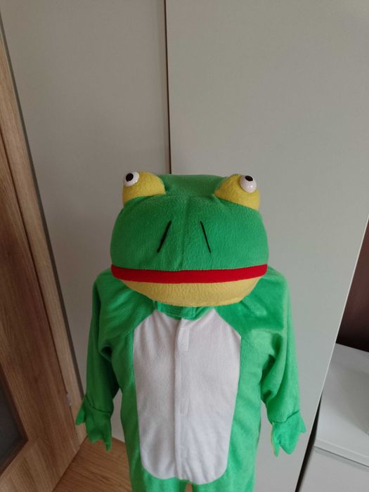 Strój karnawałowy ŻABA ŻABY PŁAZA kostium przebranie 104/110 (120)