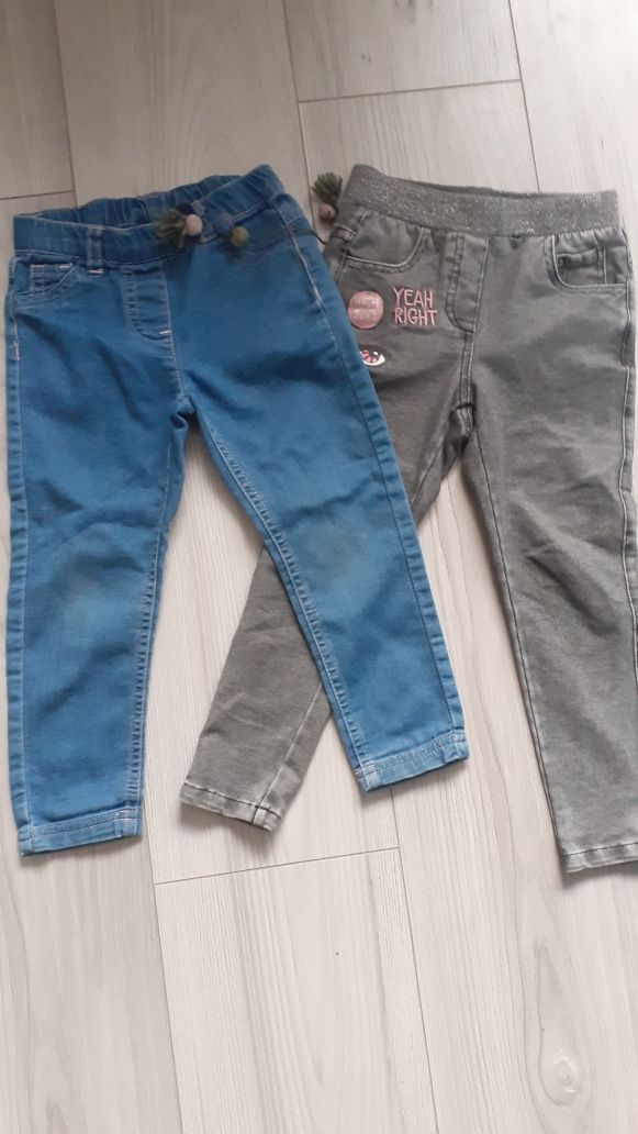 Spodnie jeans elastyczne 98 coccodrillo