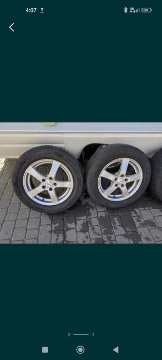 Alufelgi 16 dezent et48 5x112 Sharan Galaxy alhambra ET48