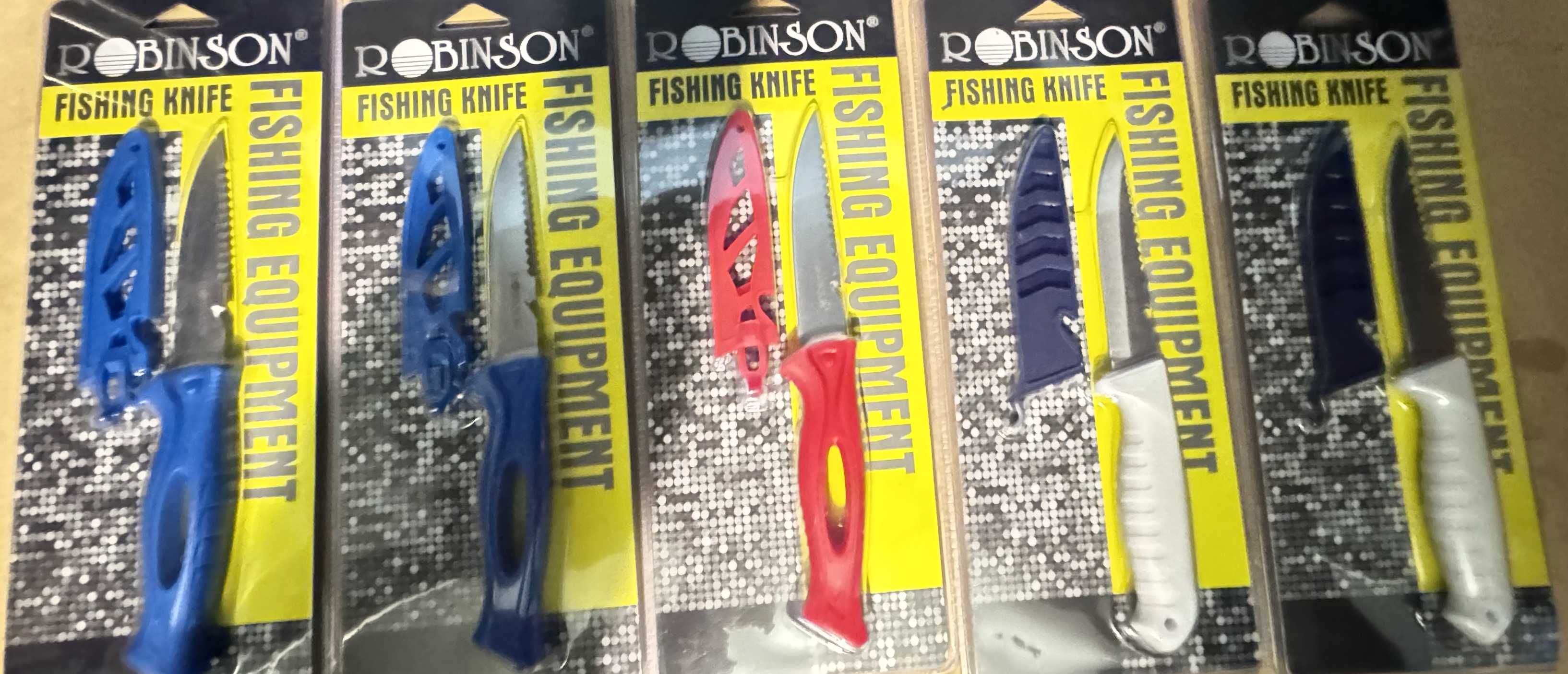 Nóż wędkarski Robinson różne kolory