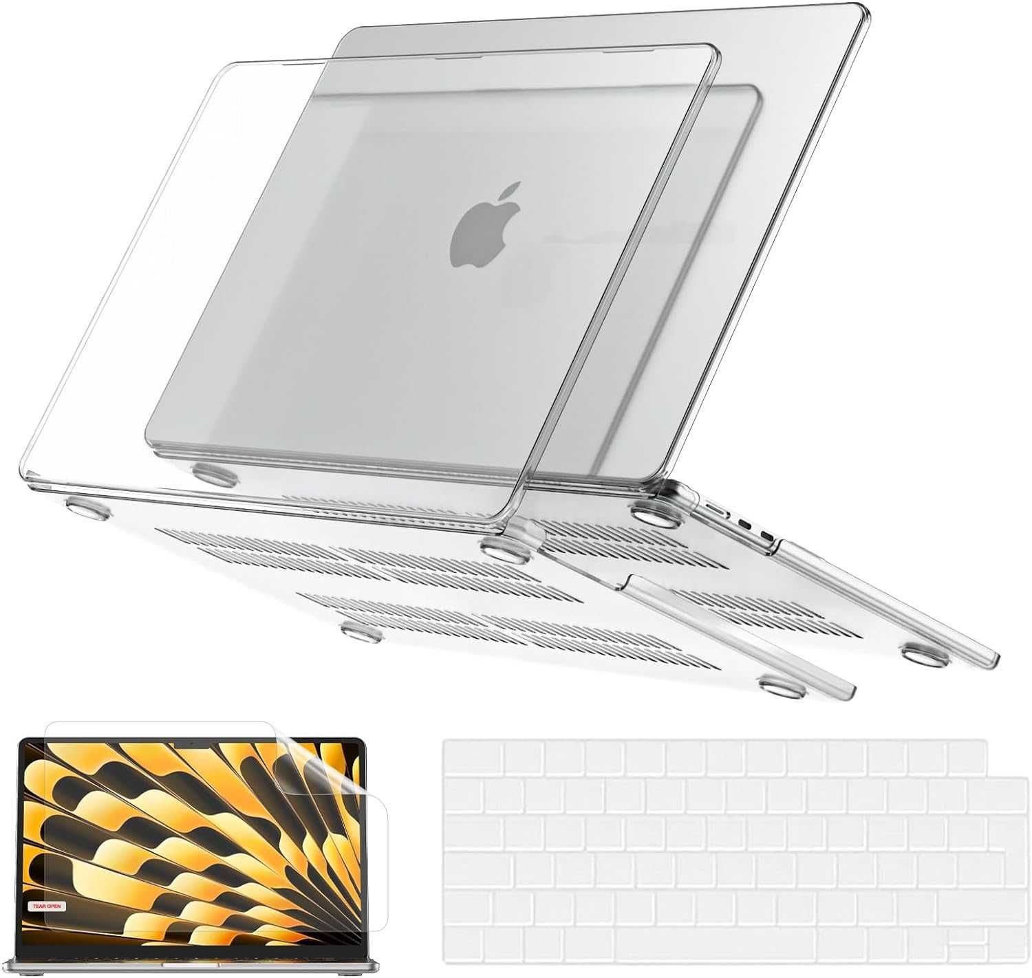 Etui HARD Case Crystal Apple MacBook Air 15 M2 A2941