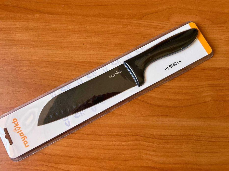 Новый кухонный японский нож Сантоку RoyalVKB