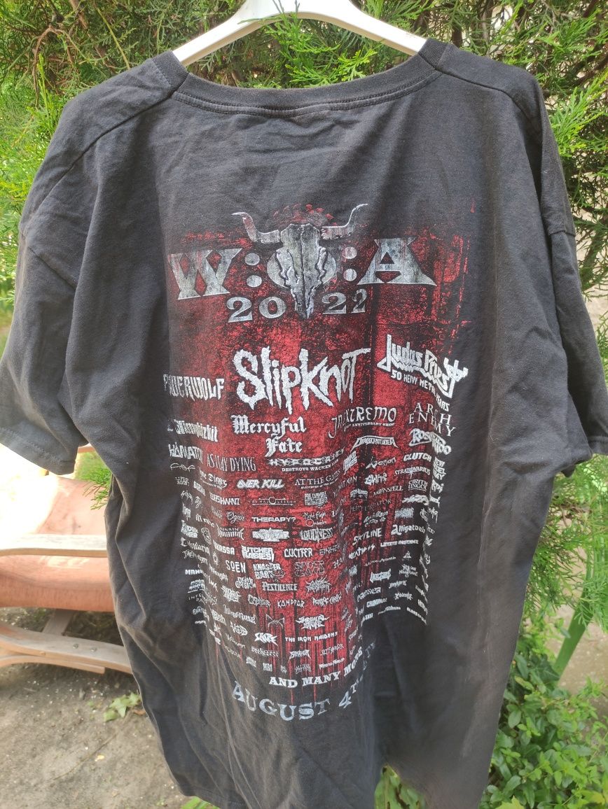 Wacken, Slipknot, inne, koncertowa koszulka t-shirt, męska XXL