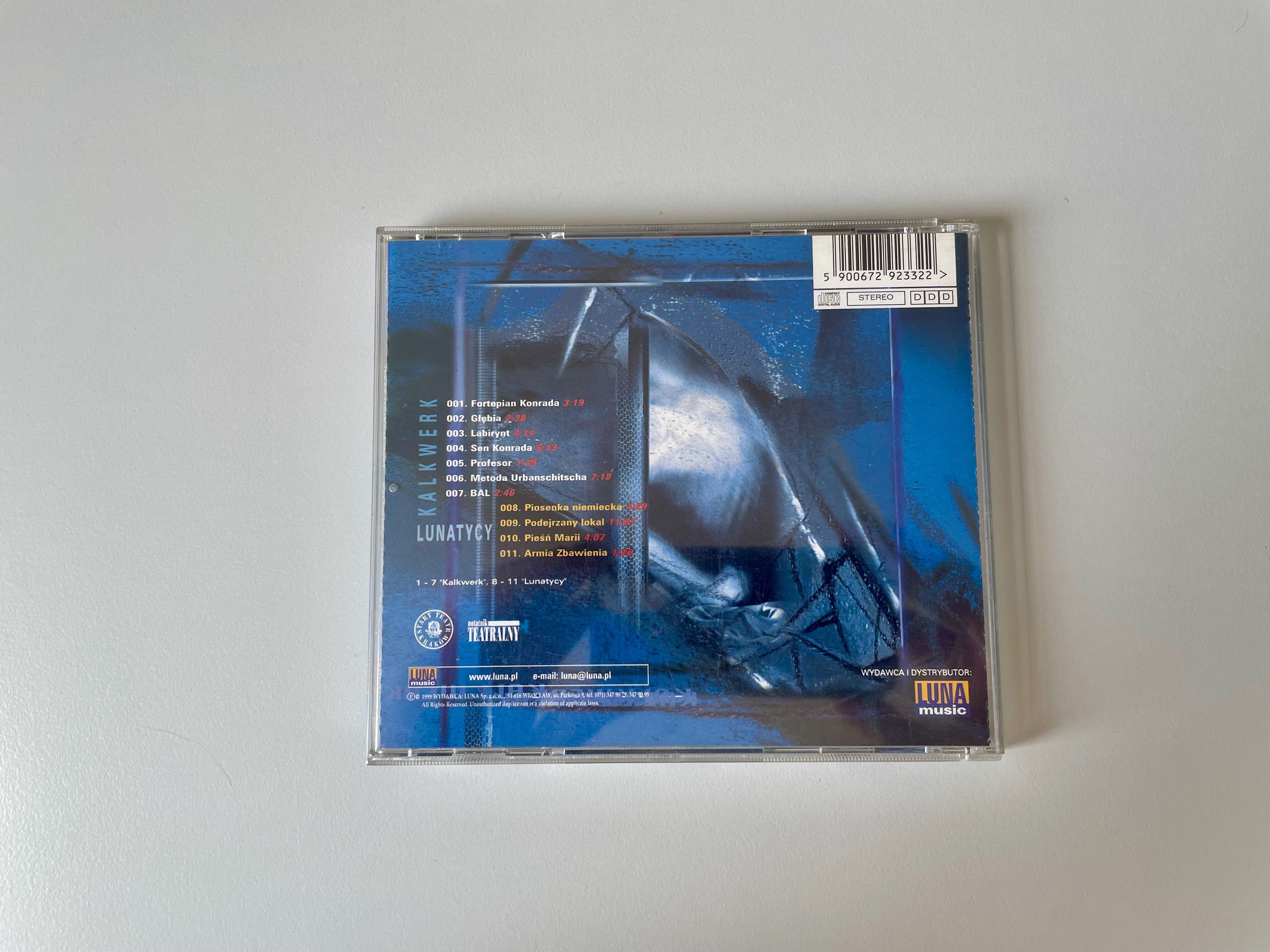 Jacek Ostaszewski „Kalkwerk / Lunatycy” CD