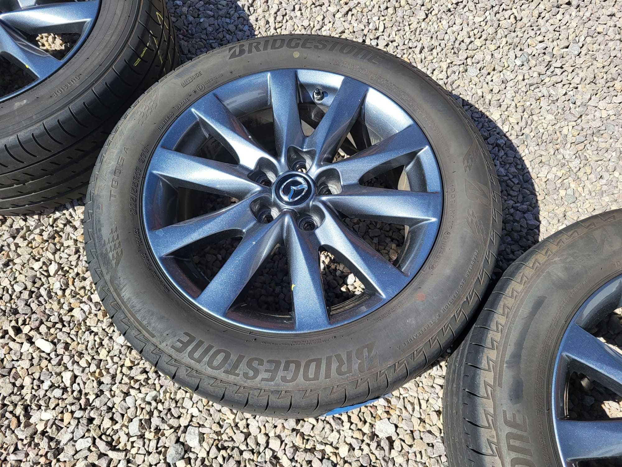 Koła ltnie Alufelgi MAZDA  5x114,3  225/55 R17