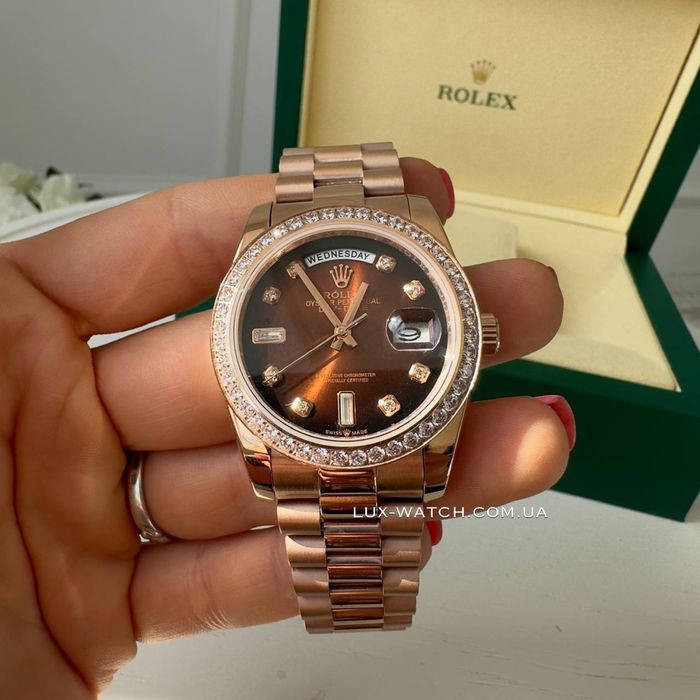 Женские часы Rolex Day - Date Diamond Ролекс