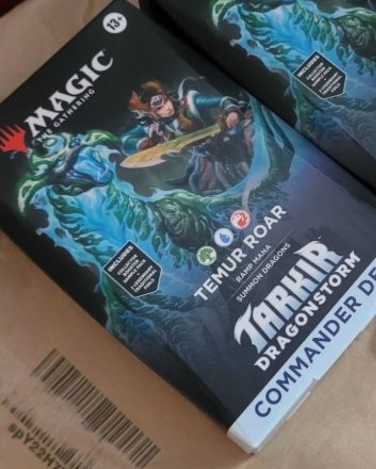 MTG Commander deck Tarkir Dragonstorm: Temur Roar.  Nowy!