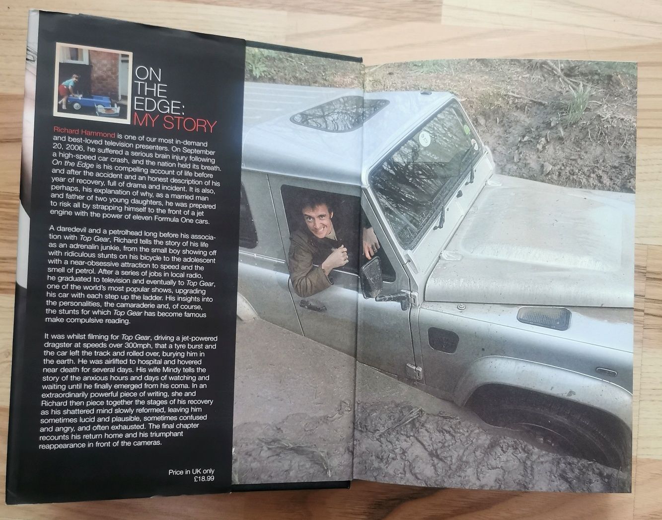 Richard Hammond on the edge: My story