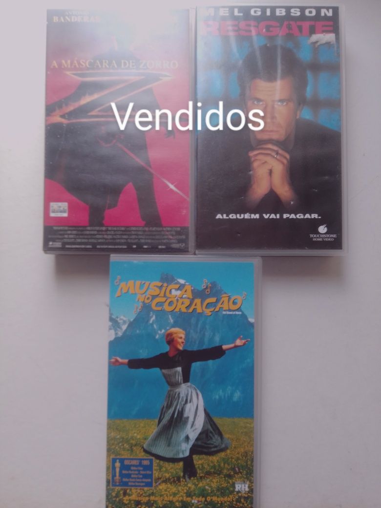 Cassetes VHS Vários filmes