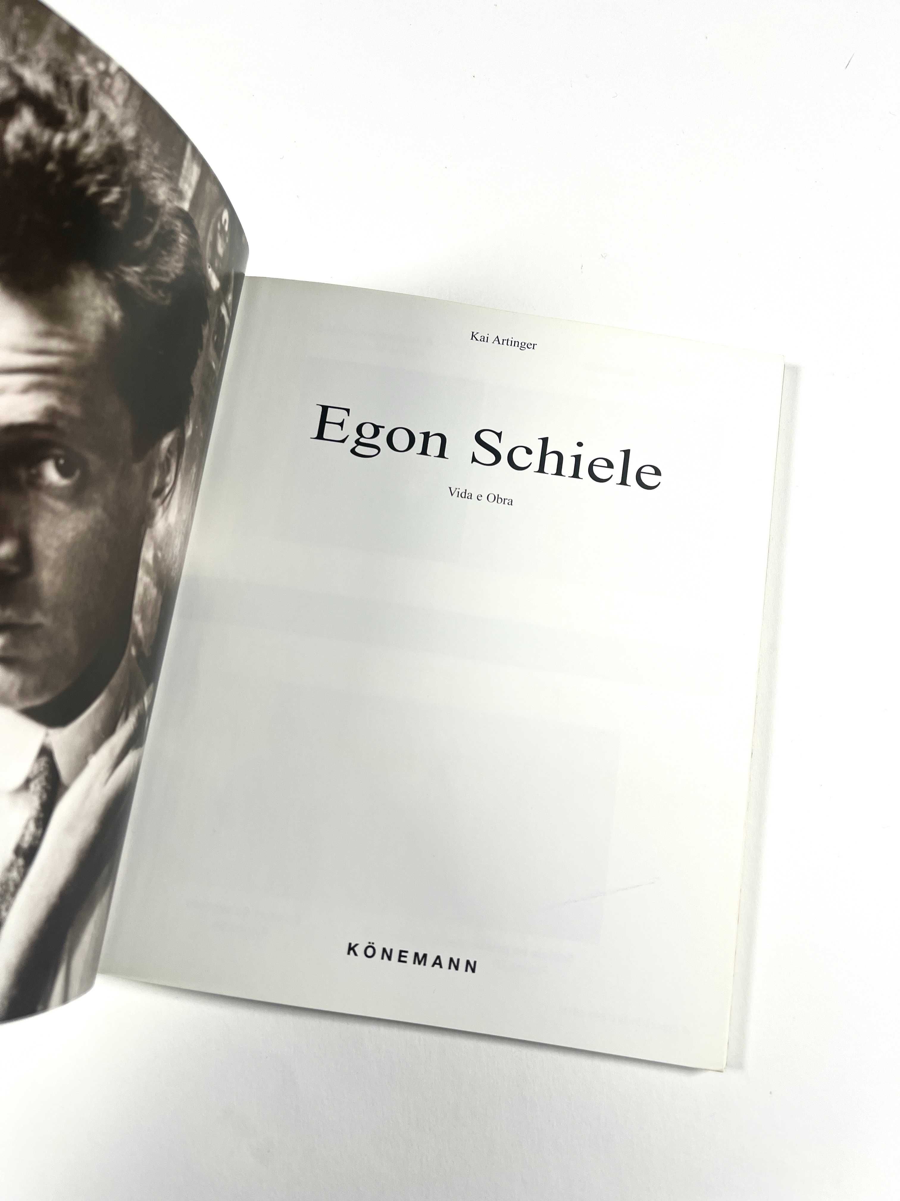 Egon Schiele Vida e Obra Miniguia de arte Könemann 2001 Livro