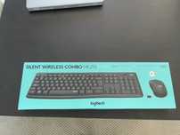 Teclado  E Rato Wireless Novo A Estrear Na Caixa Logitech