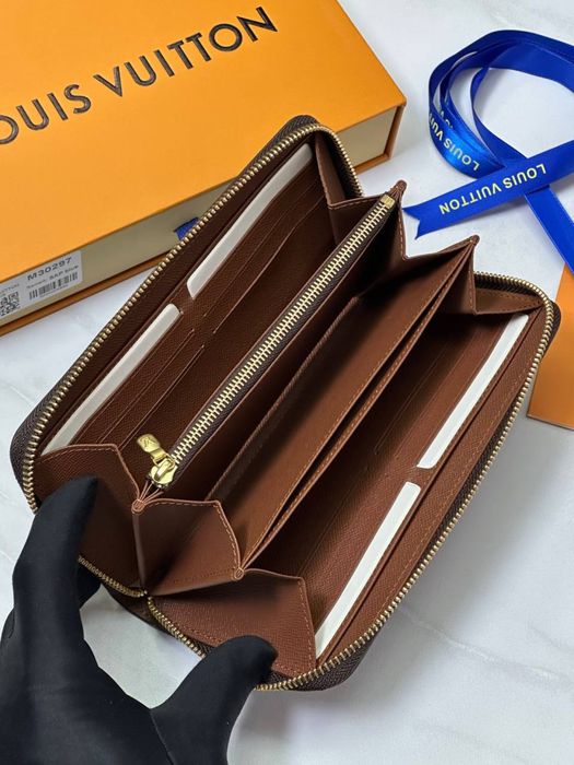 Гаманець Луї Вітон Louis Vuitton коричневий чоловічий жіночий