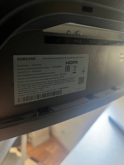 Монітор Samsung odyssey g7 27 240герц 2к VA