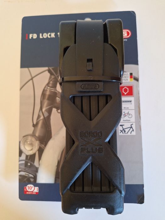 Abus bordo plus   zapiecie rowerowe zabezpieczenie