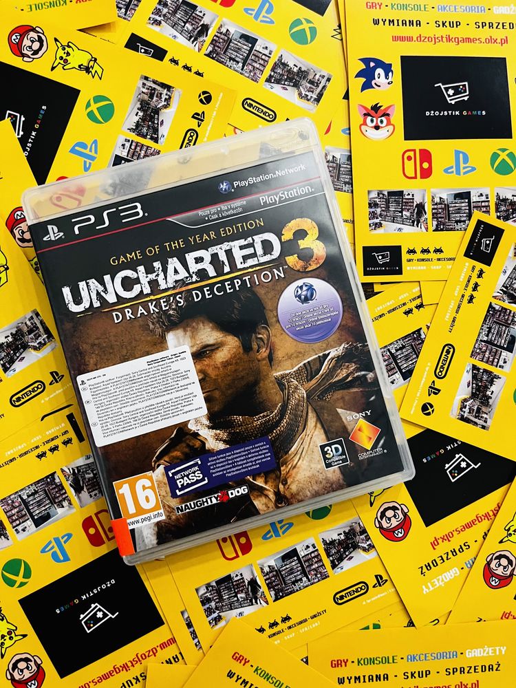 Uncharted 3 PS3 PL Sklep Dżojstik Games