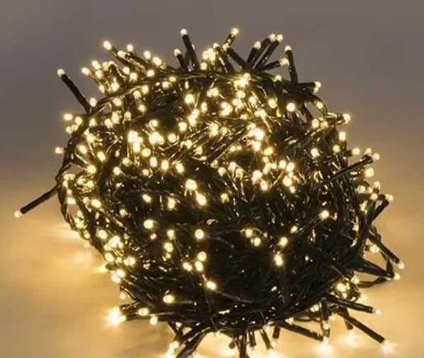 NOWE Lampki choinkowe światełka 100 LED RÓŻNE KOLORY DO WYBORU + Prog