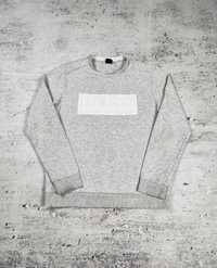 Bluza Hugo Boss męska szara crewneck basic logo r. L