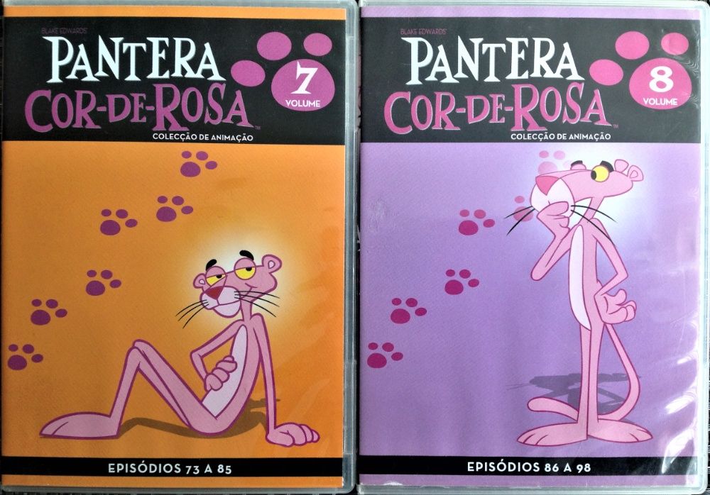 Pantera Cor-de-Rosa - 10 DVDs - 124 Episódios - Colecção de Animação