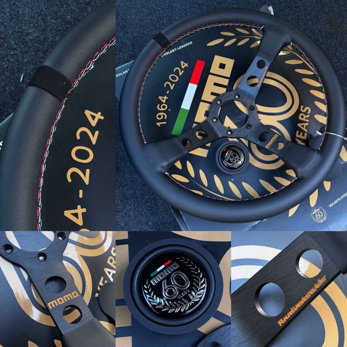 Руль OMP Спортивный с вылетом дрифт замша