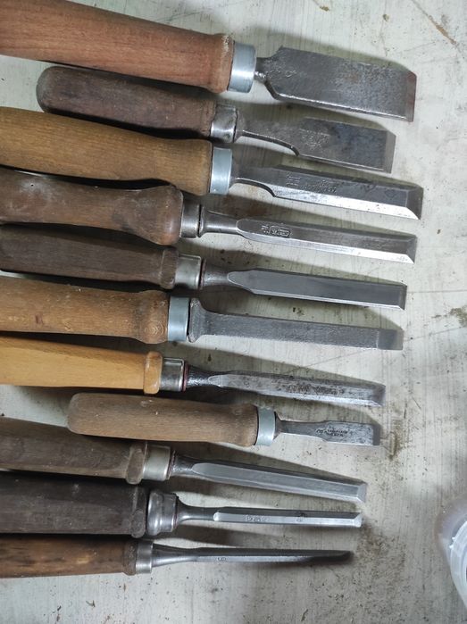 Dłuta do drewna stare