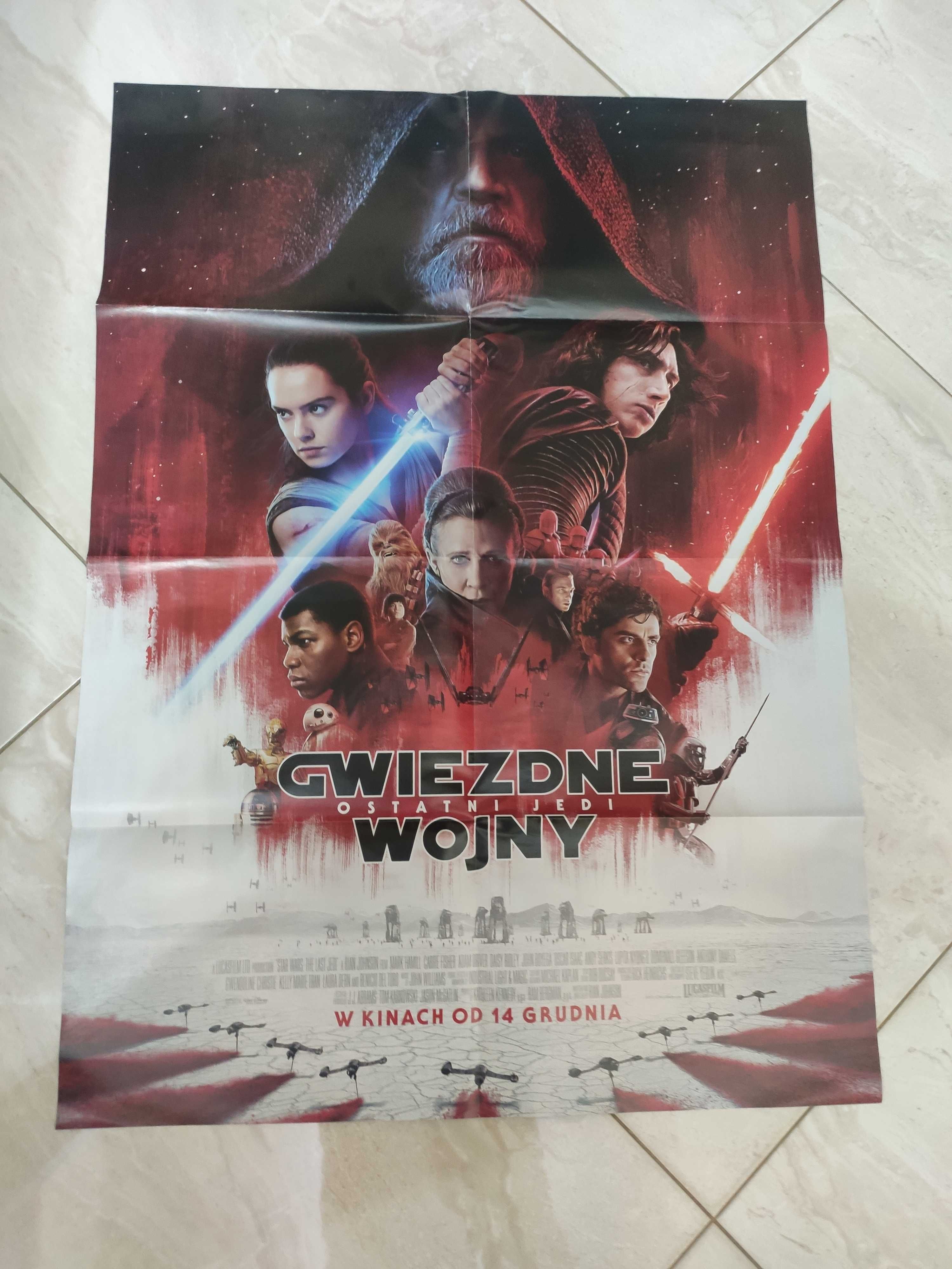 Plakat Gwiezdne Wojny Ostatni Jedi