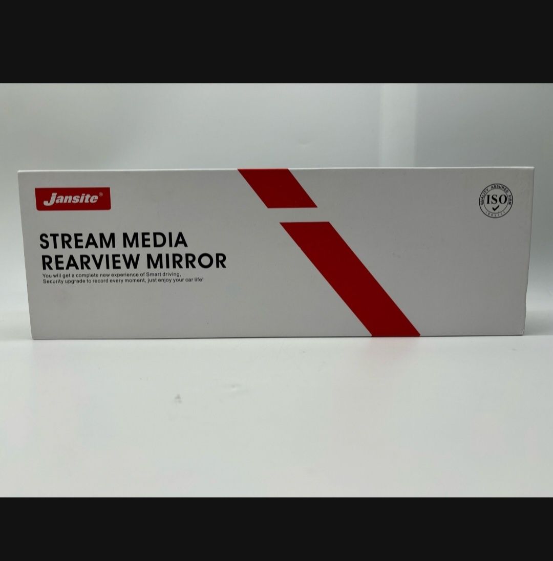 Wideorejesgrator w lusterku z kamerą cofania full hd