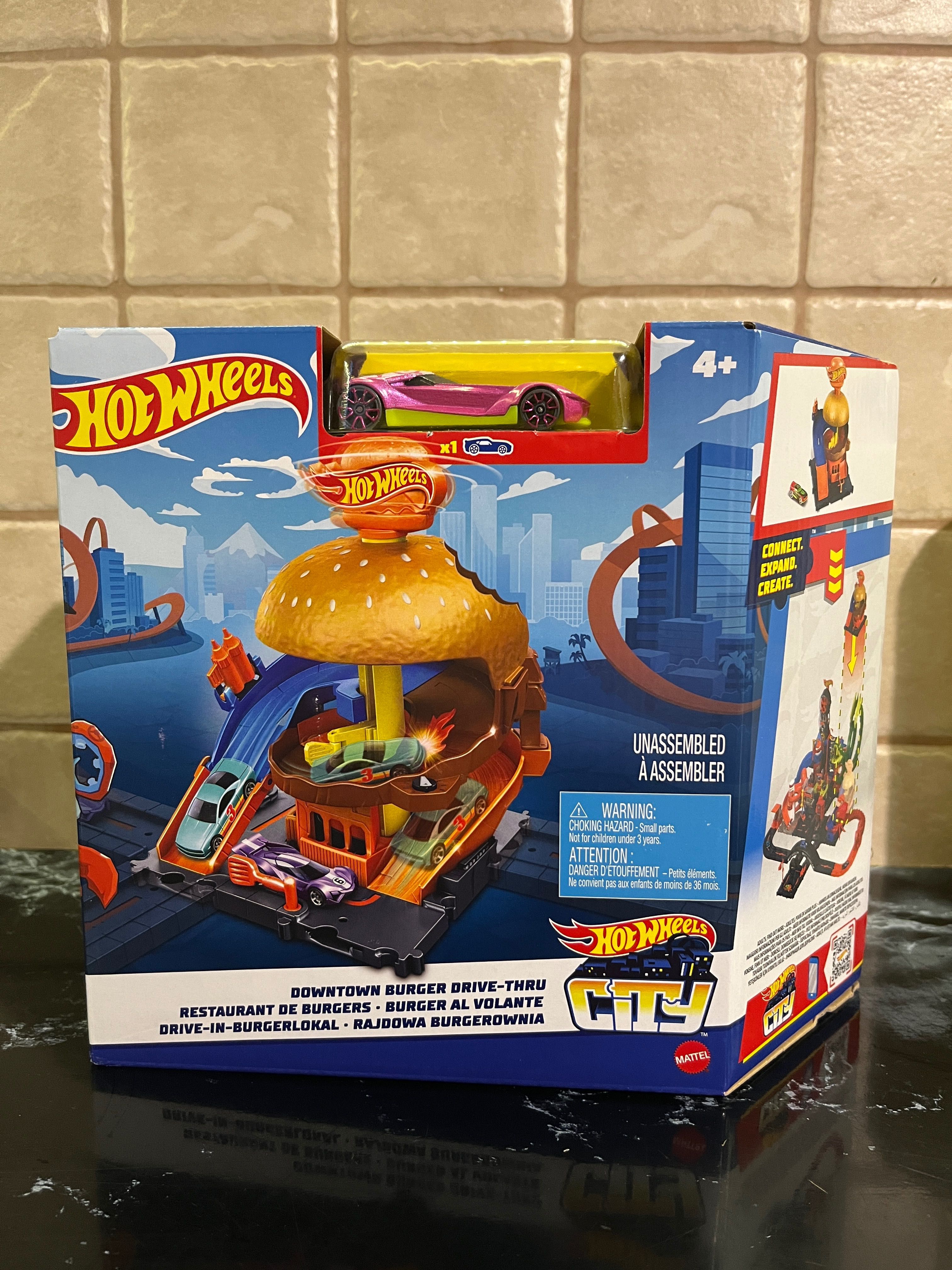 Burgerownia Hot Wheels Mattel NOWY ZESTAW