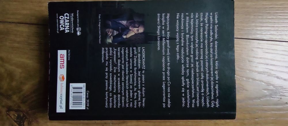 Millenium - Mężczyzna, który gonił swój cień. D.Lagercrantz bestseller