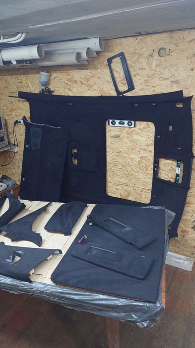 Ремонт/ Перетяжка потолка (стелі), стоек, дверних карт