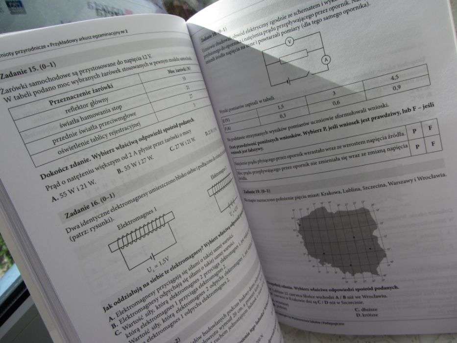 WSiP Egz gimnazjalny - Część MATEMATYCZNO-PRZYRODNICZA arkusze +gratis