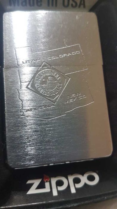 Zapalniczka Zippo Marlboro Cztery Rogi  2002r