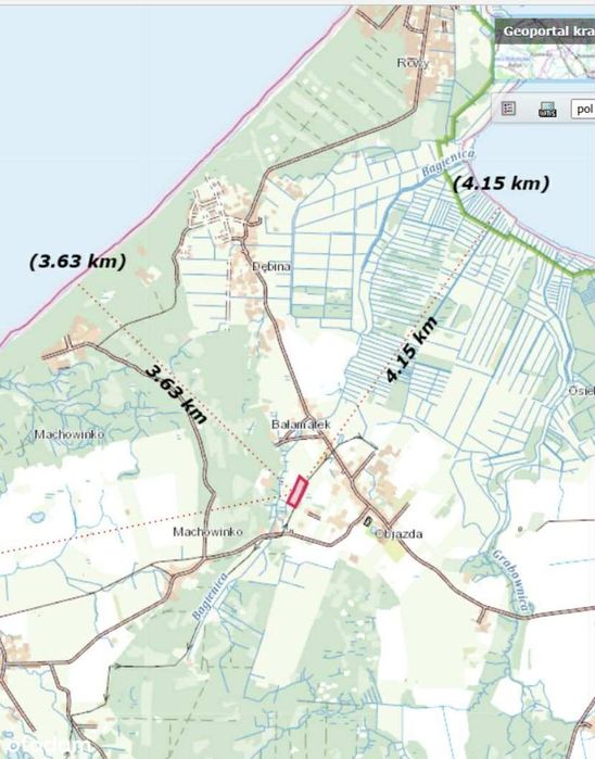 Działka nad morzem - sprzedam atrakcyjną nieruchomość w Objeździe