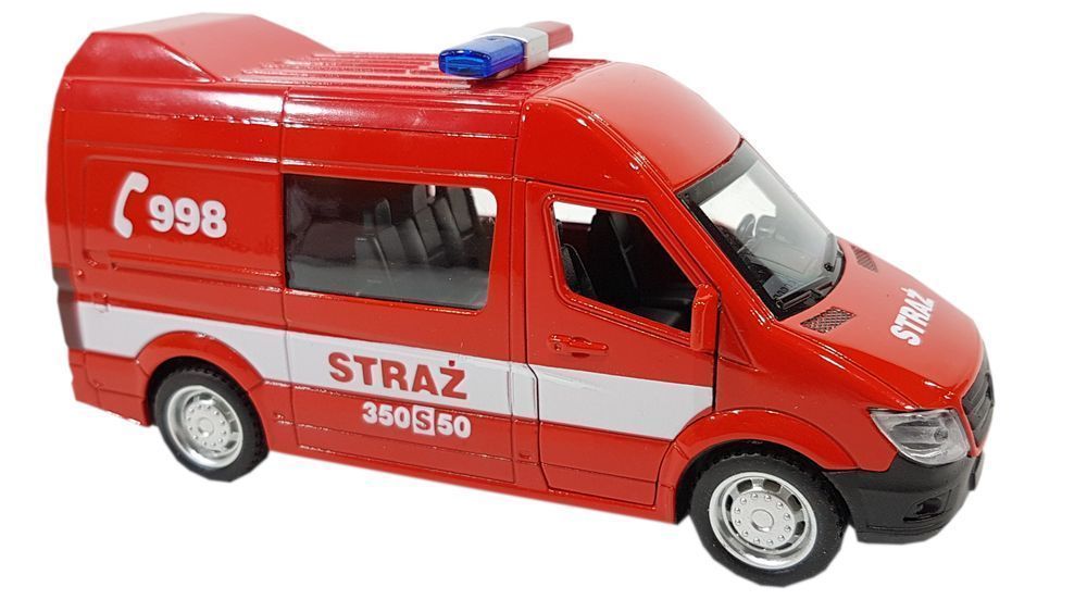 Straż Pożarna Mercedes Sprinter Bus, Światło+ Dźwięk