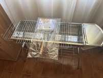 Vendo grelhador em aço inoxidável, nunca usado