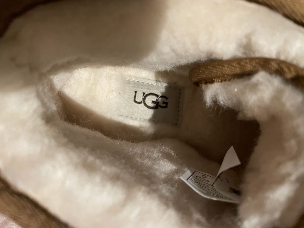 Buty UGG Neumel chesnut brązowe sznurowane śniegowce emu 39