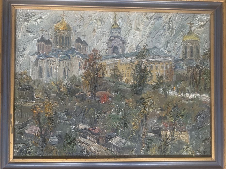 Włodzimierz Zakrzewski „WŁADIMIR” duży olej/płótno 1970