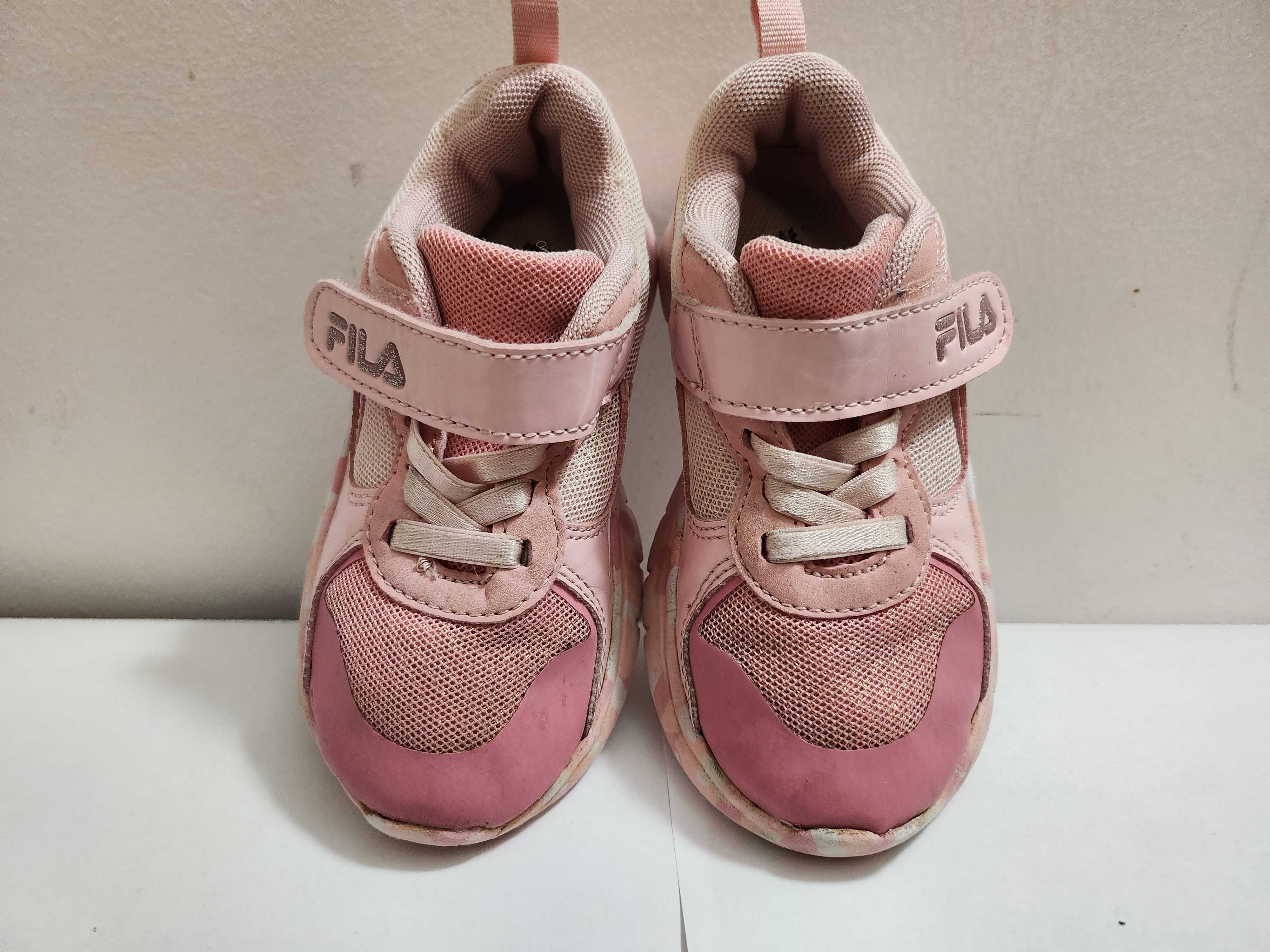 Buty FILA rozm.25 różowe
