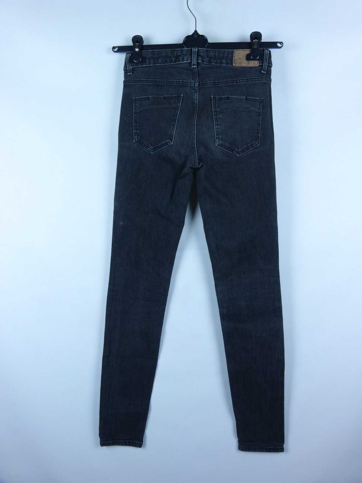 Zara spodnie dżins slim jeans / 34