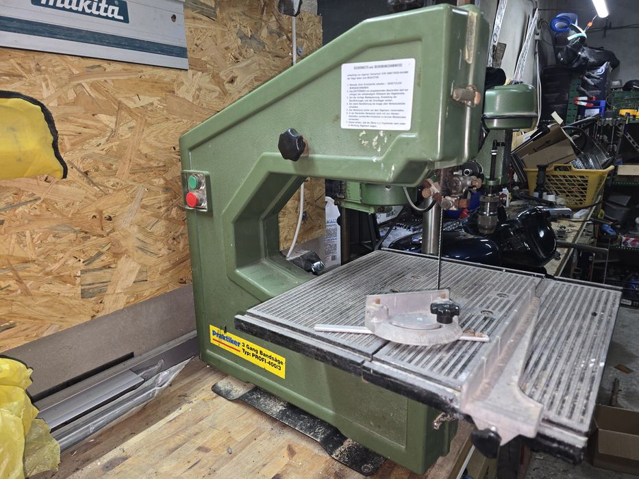 Praktiker PROFI-400/3 Piła taśmowa