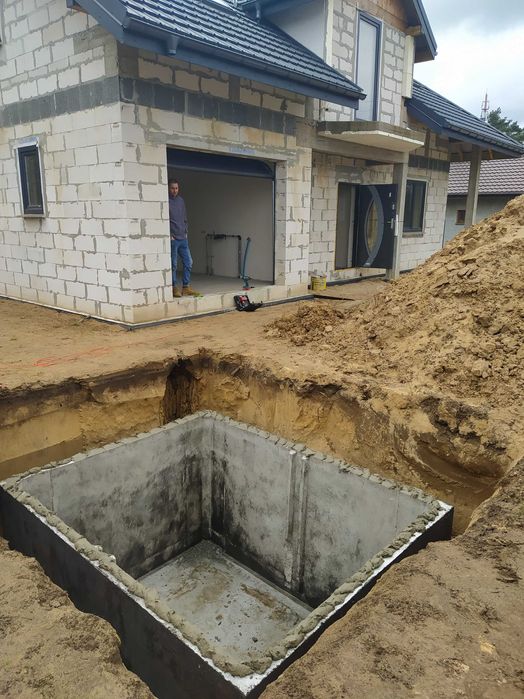 Szambo Betonowe  Kanał Samochodowy Piwnica Ogrodowa