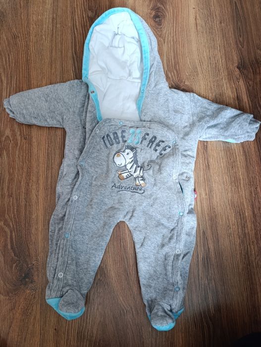 Kombinezon niemowlecy 0-3 miesiace 56 62 chlopiecy dziewczecy unisex