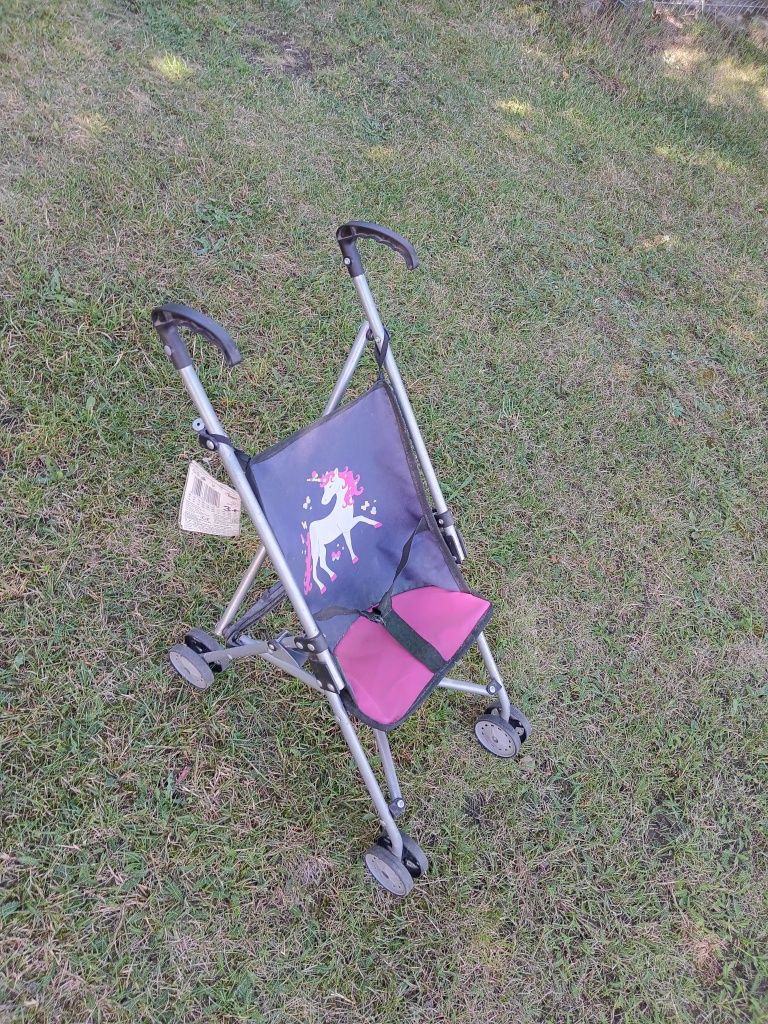 Wózek dla lalek parasolka
