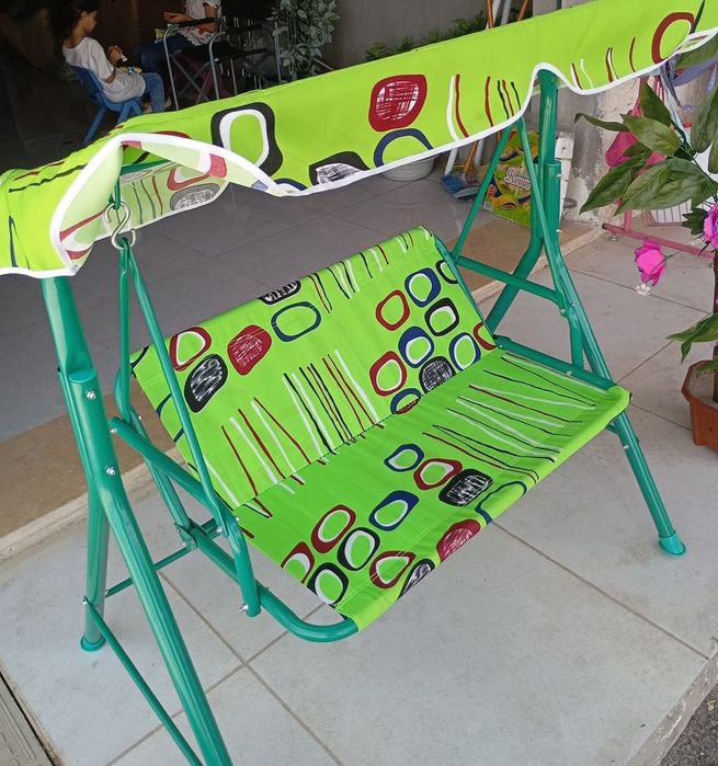 Дитяча садова качеля, гойдалка,садові меблі, іграшки для вулиці