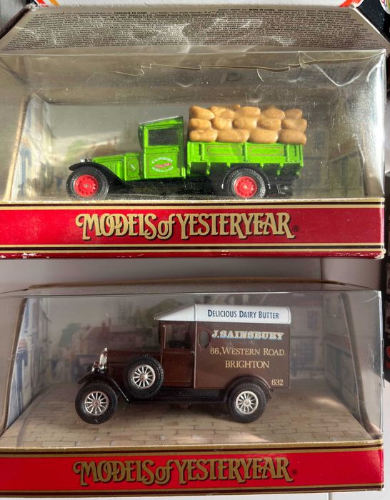 Kolekcjonerkie auta samochodziki modele matchbox models of yesteryear